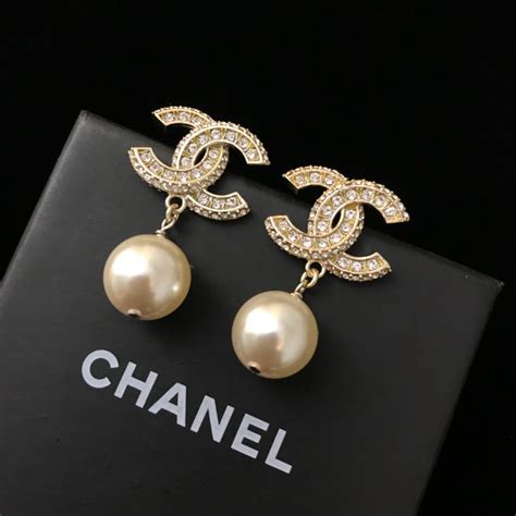 coco chanel earrings replica|Coco Chanel earrings cheap.